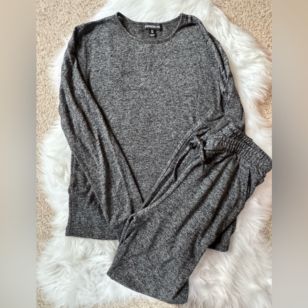 Boutique Brand “Kimberly” Gray Lounge Set